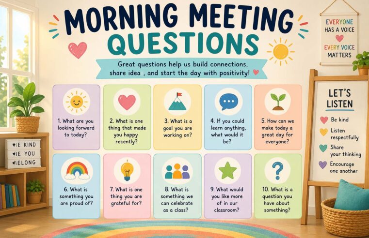 Morning Meeting Questions Guide