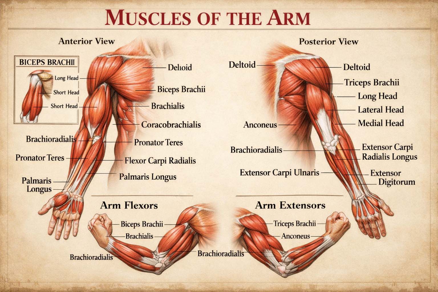 Muscles of the Arm Explained