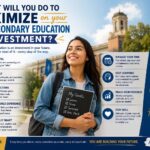 what will you do to maximize on your postsecondary education investment?