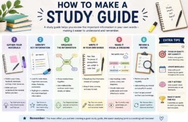 How to Make a Study Guide: A Complete Student Guide for Better Exam Preparation