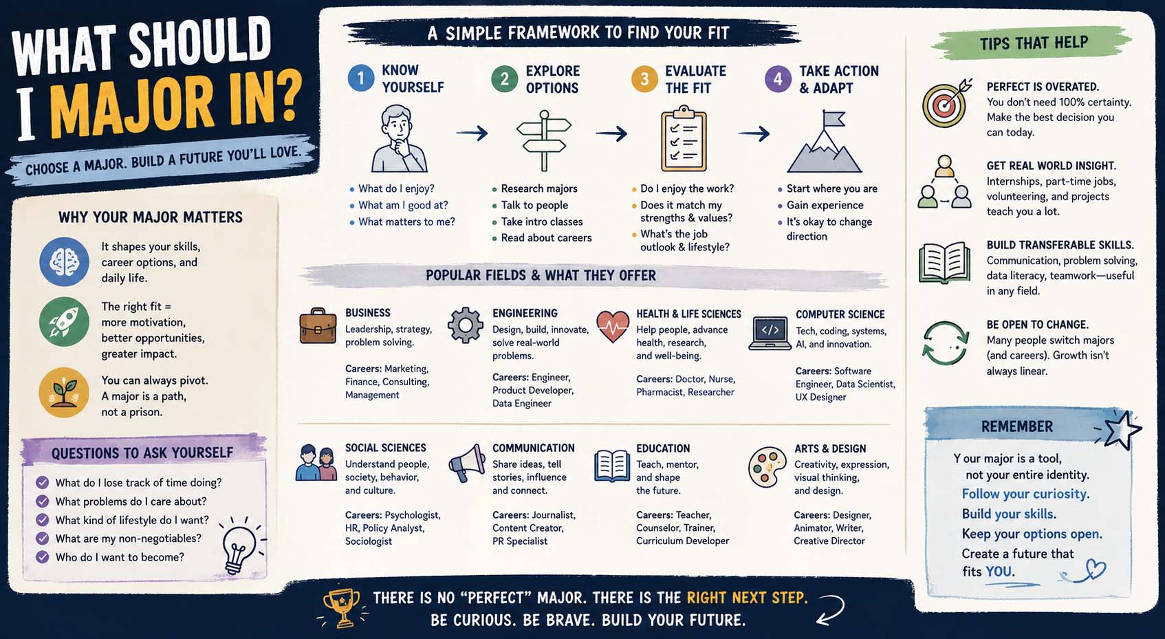 What Should I Major In? A Complete Student Guide to Choosing the Right College Major