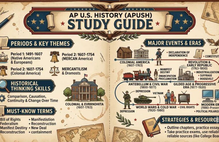 APUSH Study Guide: Everything You Need to Prepare for AP U.S. History