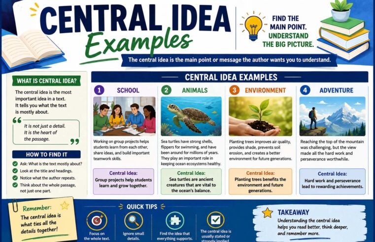 Central Idea Examples