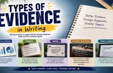 Types of Evidence in Writing: A Complete Guide for Students