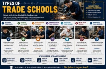Types of Trade Schools: A Complete Guide to Career-Focused Education