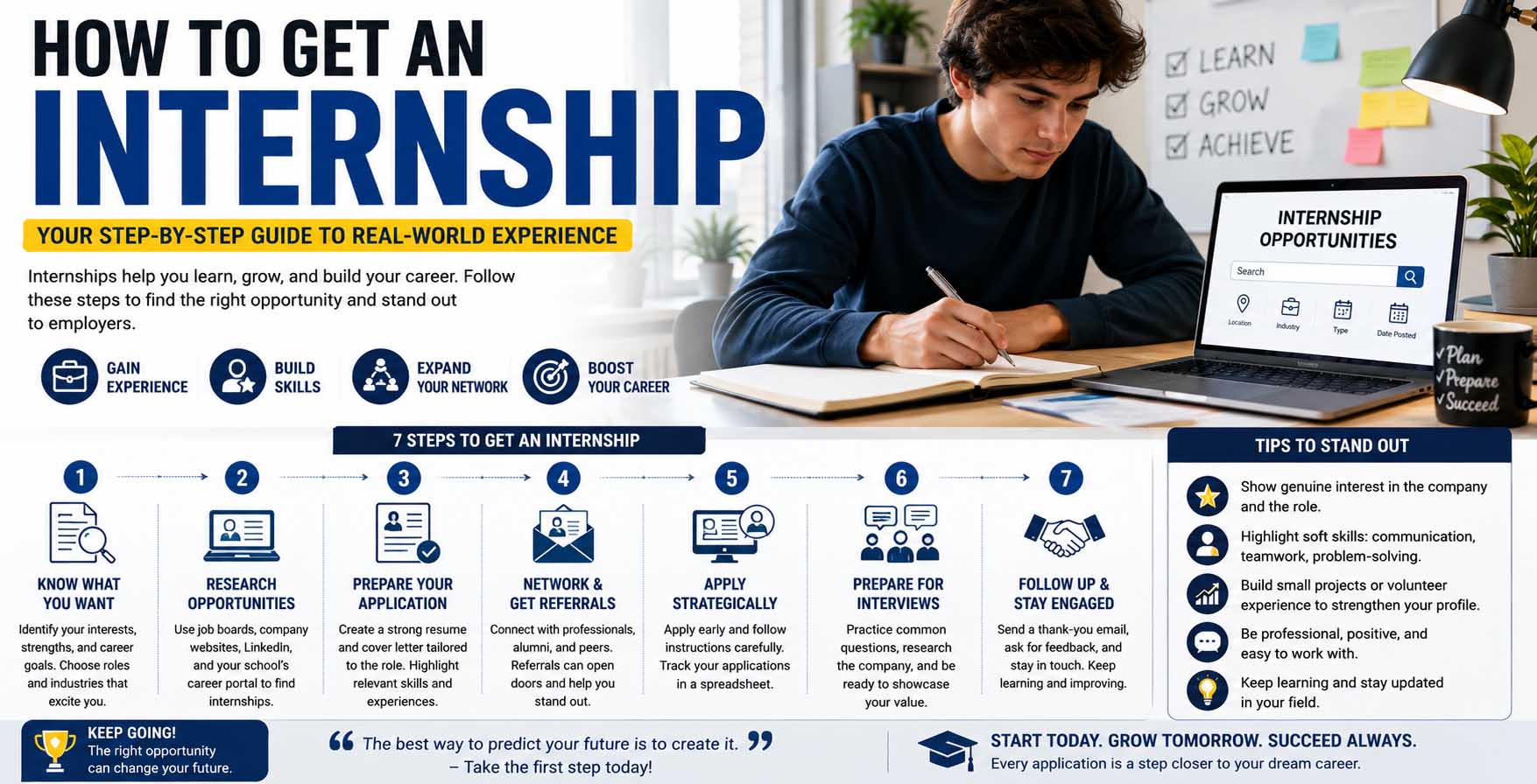 How to Get an Internship: A Practical Guide for Students