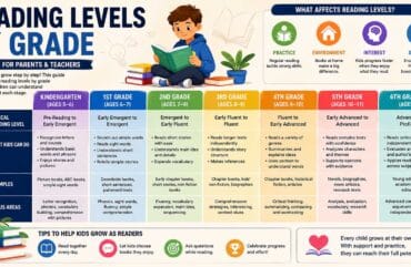 Reading Levels by Grade: What Students Should Be Able to Read
