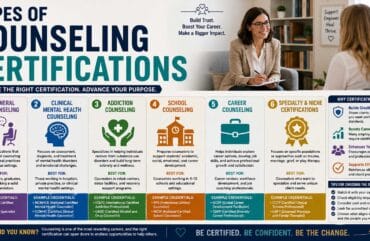Types of Counseling Certifications: Career Paths, Requirements, and How to Choose