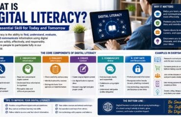 What Is Digital Literacy? Meaning, Skills, Examples, and Why It Matters
