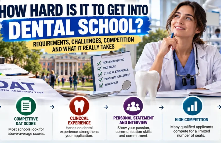 How Hard Is It to Get Into Dental School? A Realistic Guide for Students