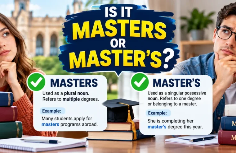 Is It Masters or Master’s? The Correct Way to Write It