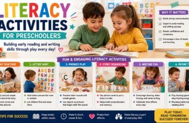 Literacy Activities for Preschoolers: Fun Ways to Build Early Reading Skills