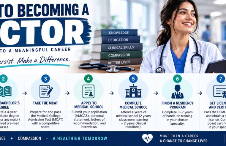 Steps to Becoming a Doctor: Complete Education and Career Guide