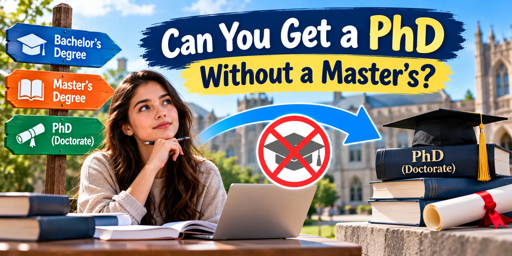 Can You Get a PhD Without a Masters? Requirements, Options, and Tips